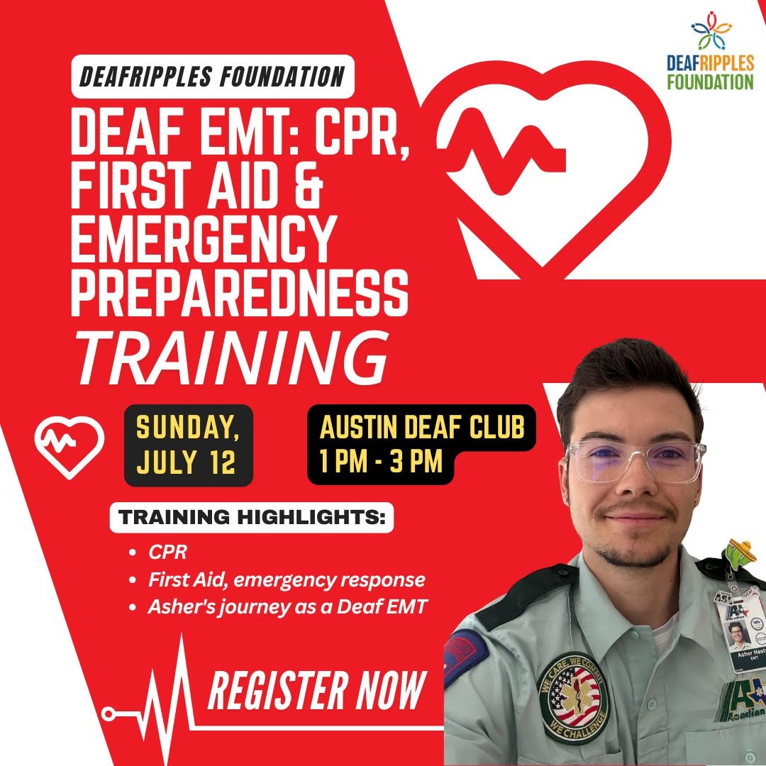 Deaf EMT Training